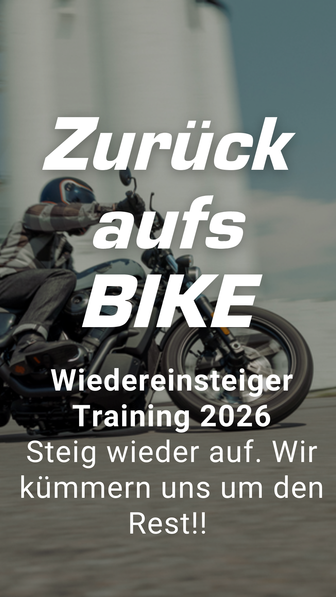 Wiedereinsteiger Training