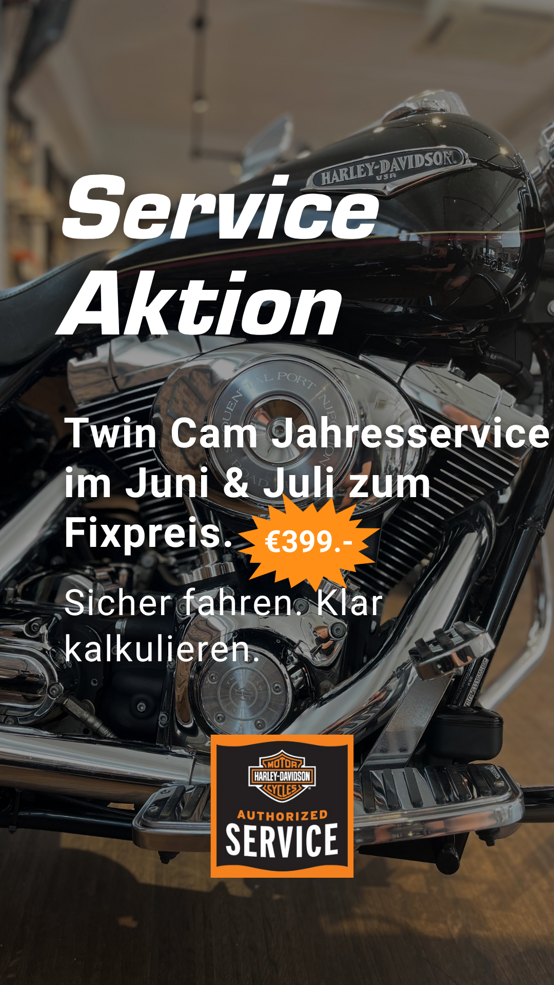 Harley-Davidson Twin Cam Service Aktion