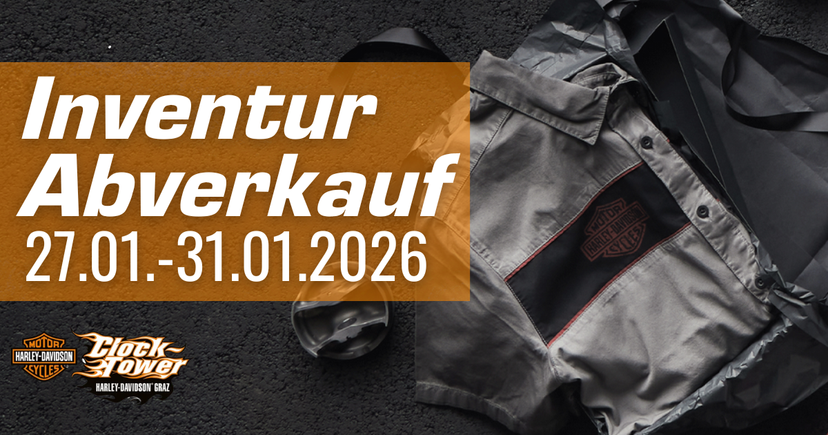 Inventur Abverkauf im Clocktower